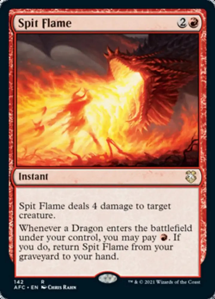 Spit Flame [Dungeons & Dragons: Adventures in the Forgotten Realms Commander] - MTG Single