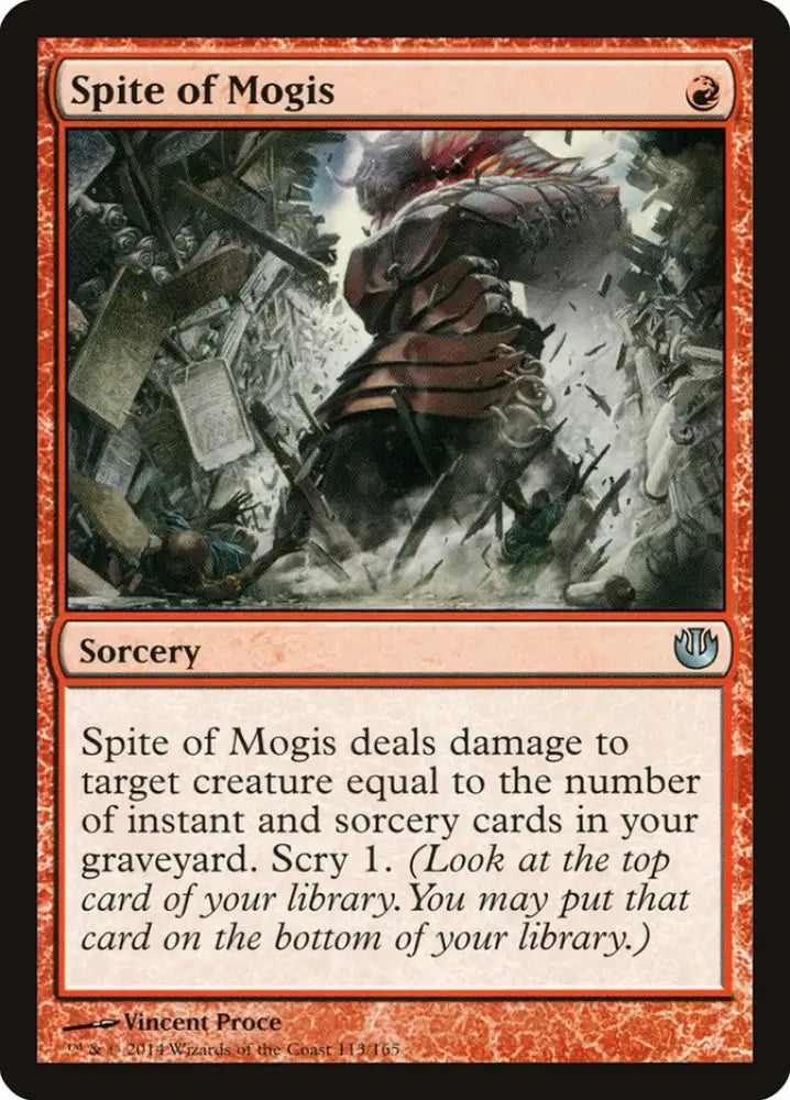 Spite of Mogis [Journey into Nyx] - MTG Single