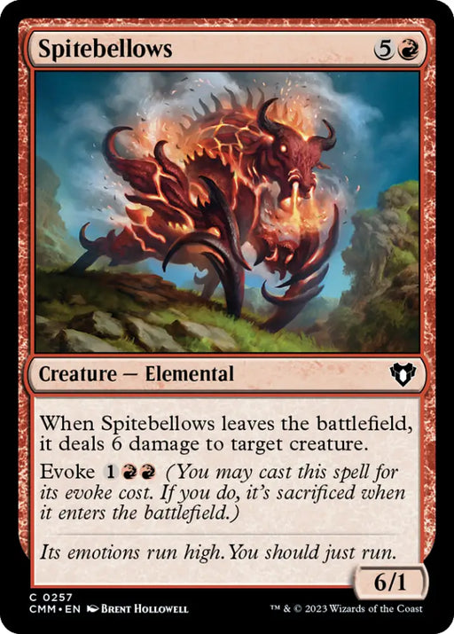 Spitebellows [Commander Masters] - MTG Single