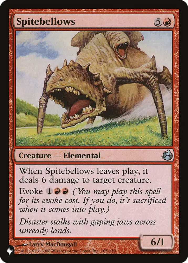 Spitebellows [The List] - MTG Single