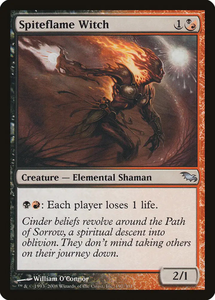 Spiteflame Witch [Shadowmoor] - MTG Single