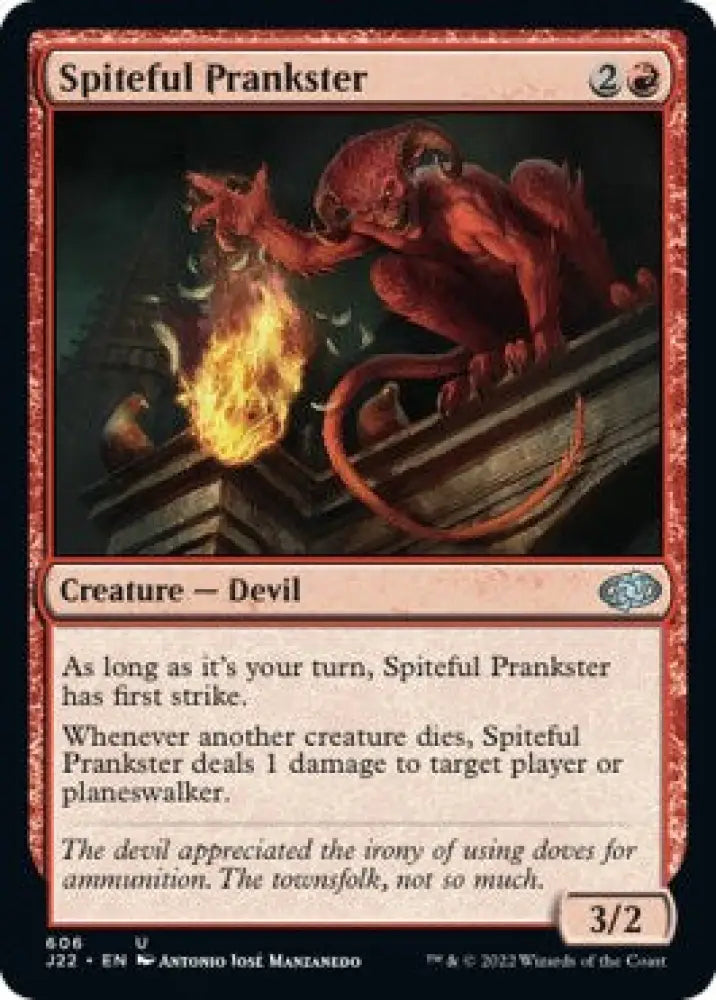 Spiteful Prankster [Jumpstart 2022] - MTG Single