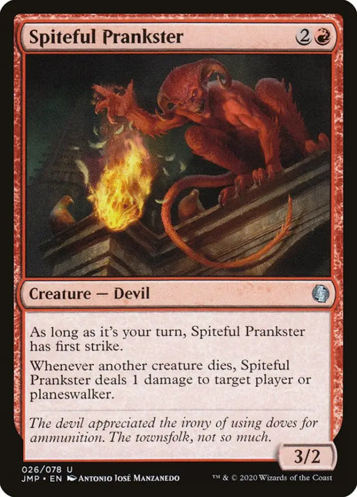 Spiteful Prankster [Jumpstart] - MTG Single