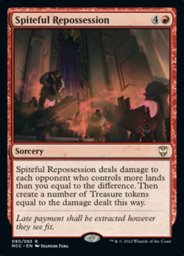 Spiteful Repossession [Streets of New Capenna Commander] - MTG Single
