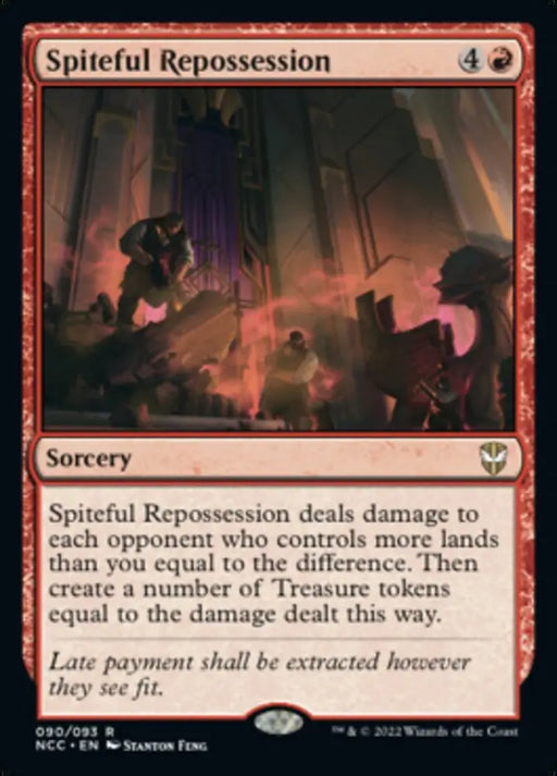 Spiteful Repossession [Streets of New Capenna Commander] - MTG Single
