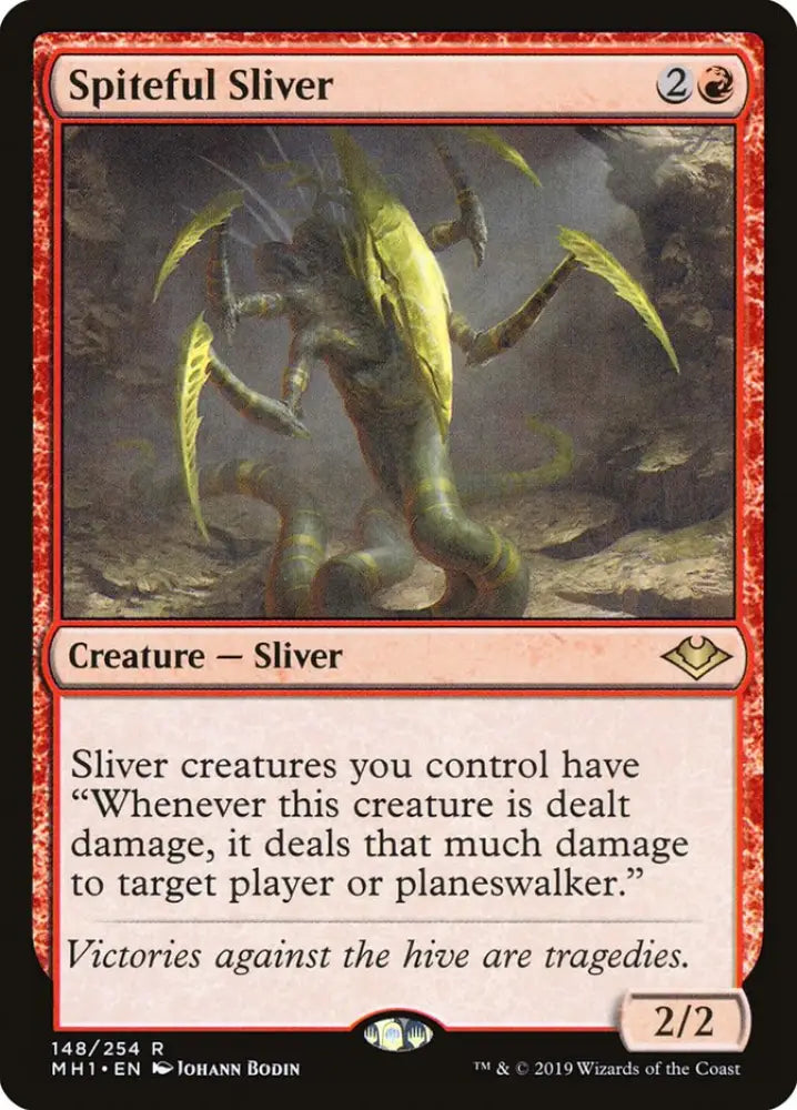 Spiteful Sliver [Modern Horizons] - MTG Single