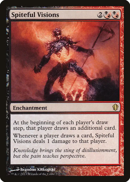 Spiteful Visions [Commander 2013] - MTG Single