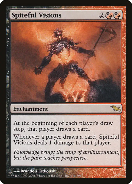 Spiteful Visions [Shadowmoor] - MTG Single