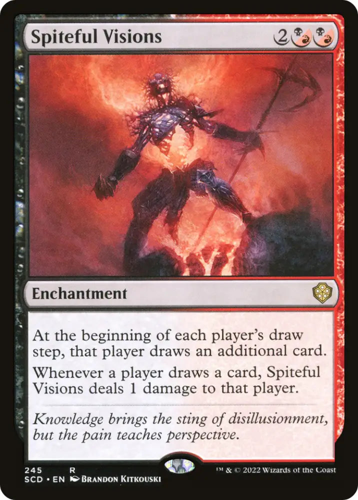 Spiteful Visions [Starter Commander Decks] - MTG Single