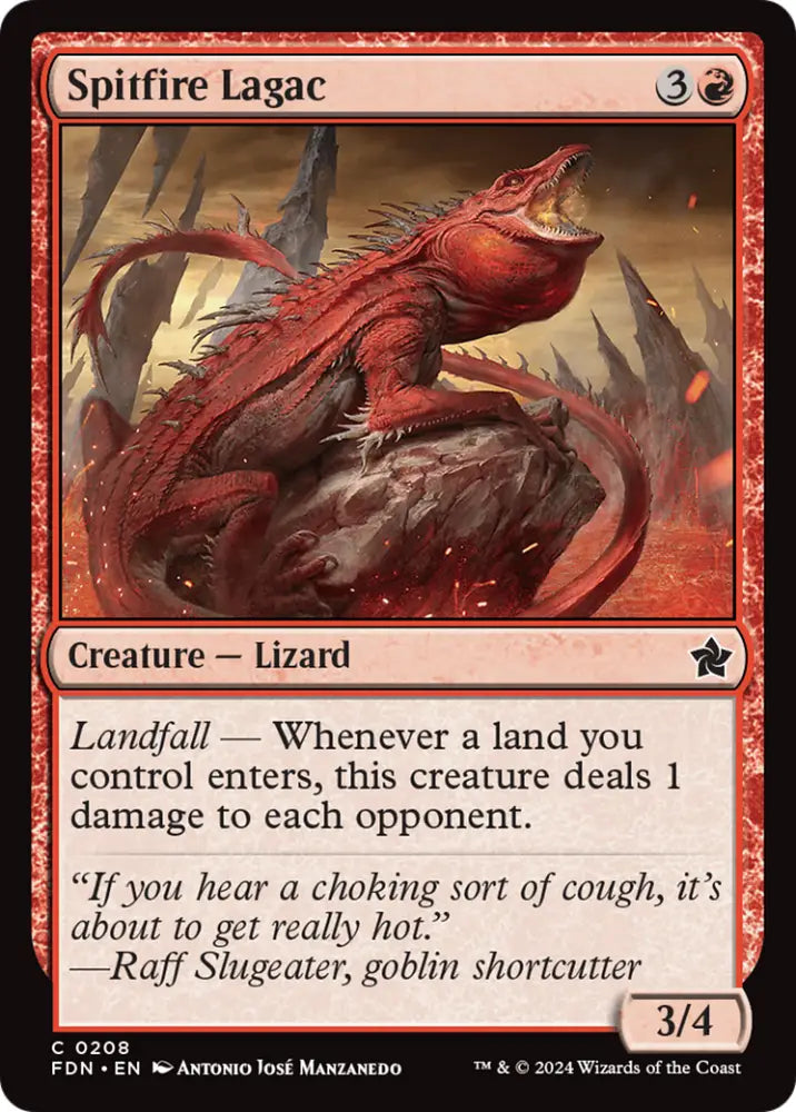 Spitfire Lagac [Foundations] - MTG Single
