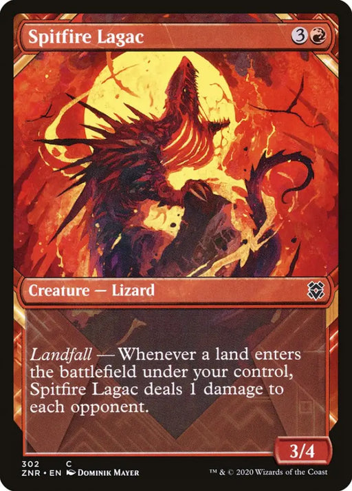 Spitfire Lagac (Showcase) [Zendikar Rising] - MTG Single