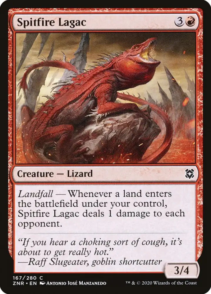 Spitfire Lagac [Zendikar Rising] - MTG Single