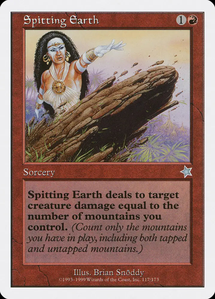 Spitting Earth [Starter 1999] - MTG Single