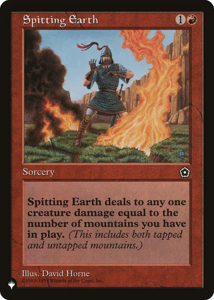 Spitting Earth [The List] - MTG Single