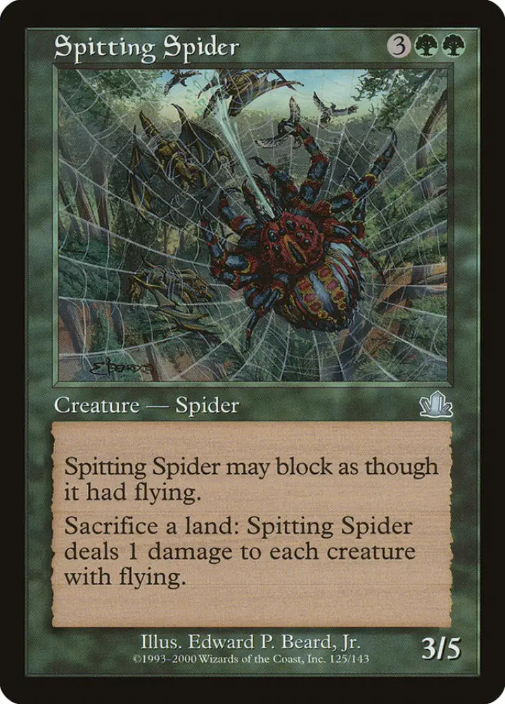 Spitting Spider [Prophecy] - MTG Single