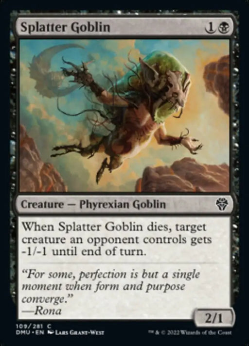 Splatter Goblin [Dominaria United] - MTG Single