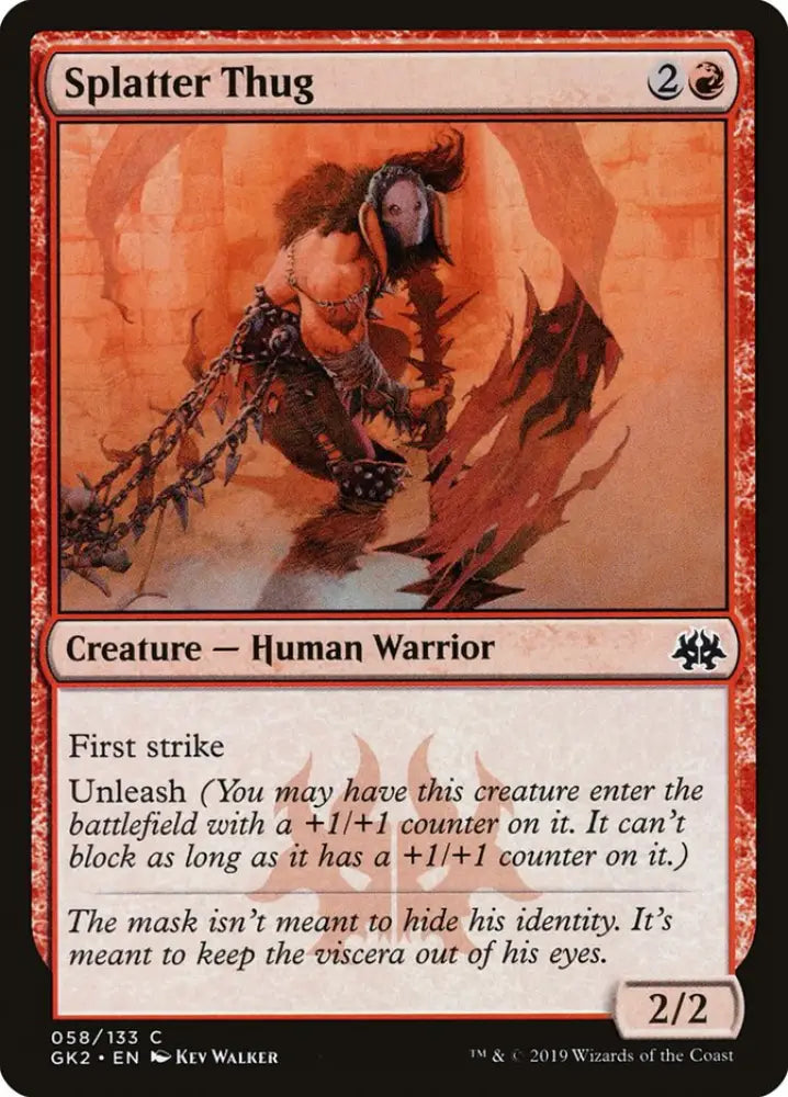 Splatter Thug [Ravnica Allegiance Guild Kit] - MTG Single