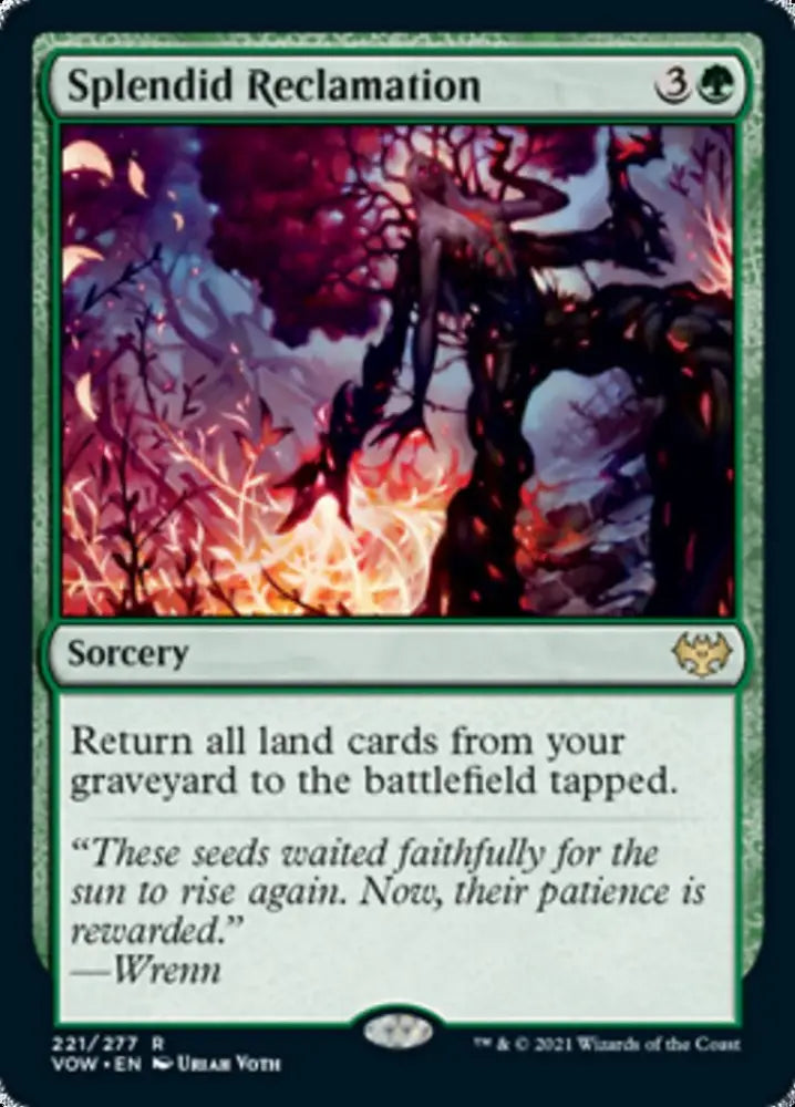 Splendid Reclamation [Innistrad: Crimson Vow] - MTG Single