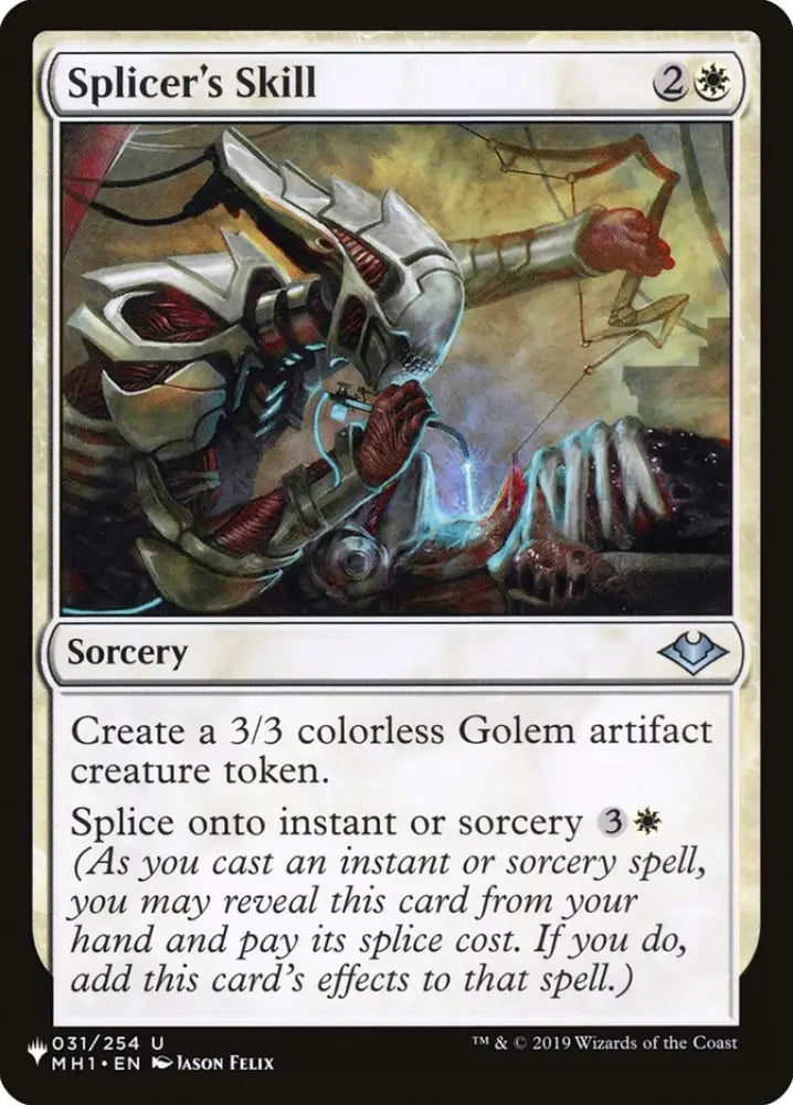 Splicer’s Skill [The List] - MTG Single