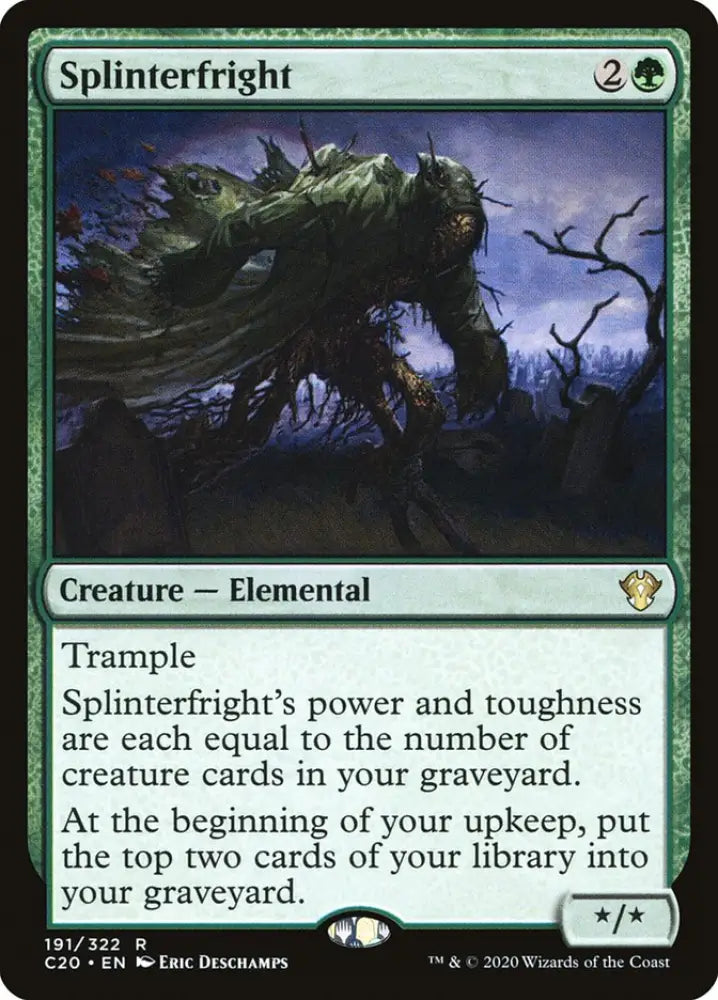 Splinterfright [Commander 2020] - MTG Single