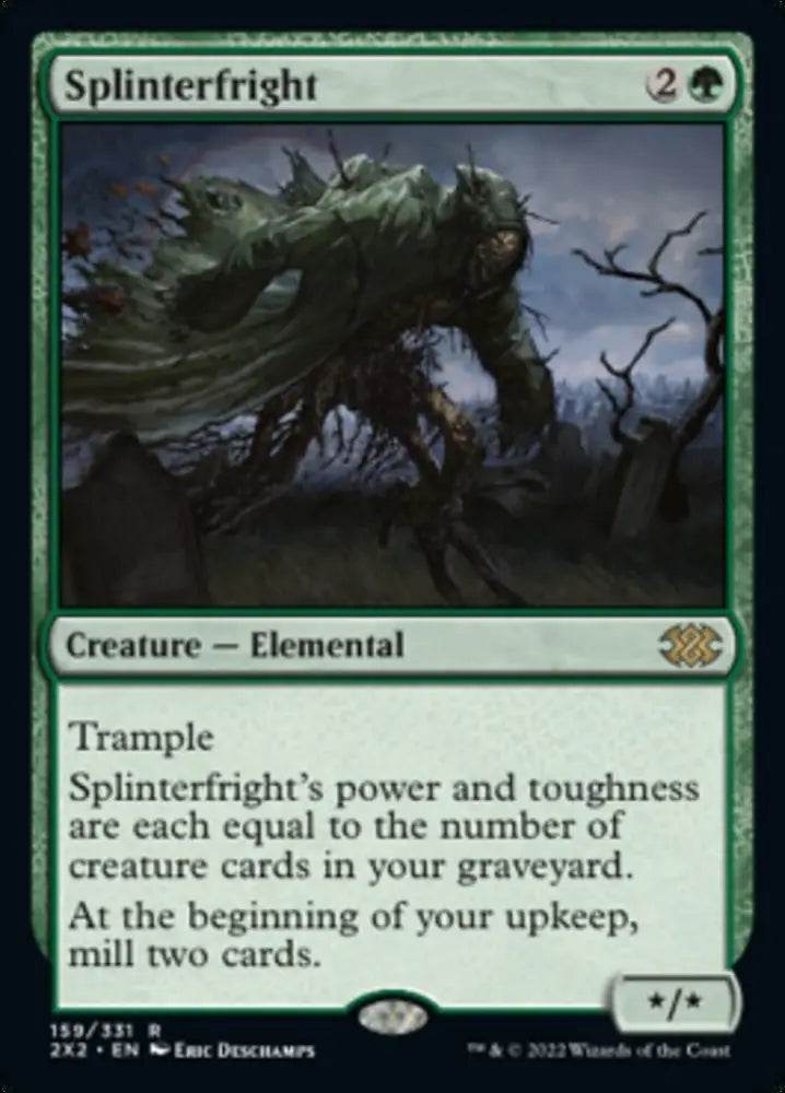 Splinterfright [Double Masters 2022] - MTG Single