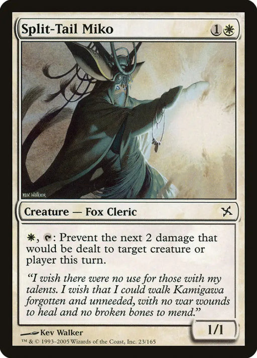Split-Tail Miko [Betrayers of Kamigawa] - MTG Single