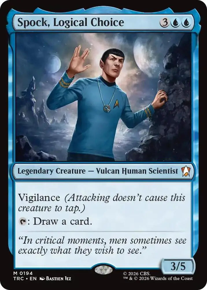 Spock, Logical Choice (194) [Star Trek Commander]
