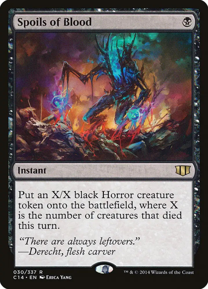 Spoils of Blood [Commander 2014] - MTG Single