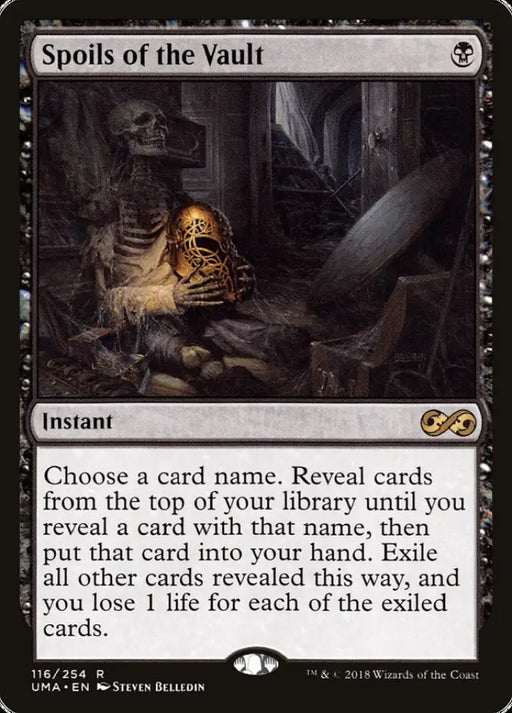 Spoils of the Vault [Ultimate Masters] - MTG Single
