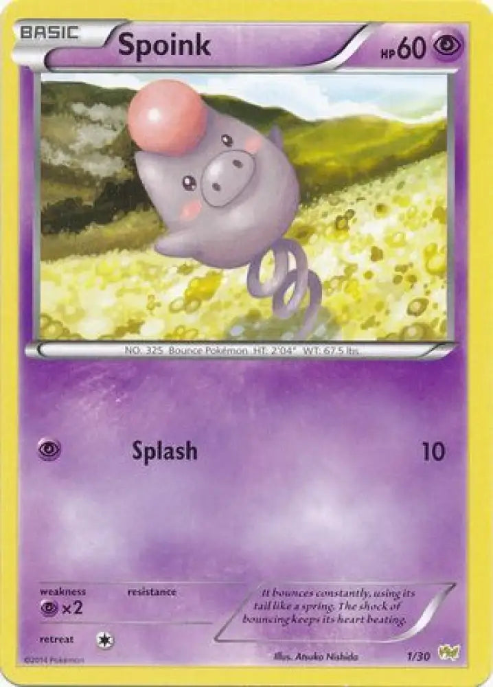 Spoink (1/30) [XY: Trainer Kit - Noivern] - Pokemon Single