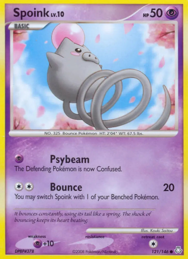 Spoink (121/146) [Diamond & Pearl: Legends Awakened] - Pokemon Single