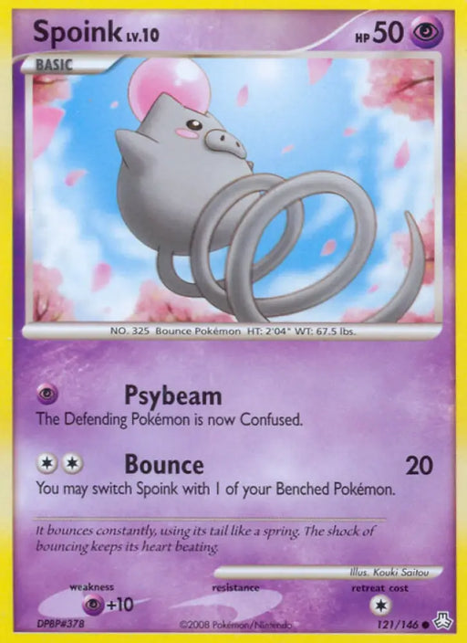Spoink (121/146) [Diamond & Pearl: Legends Awakened] - Pokemon Single