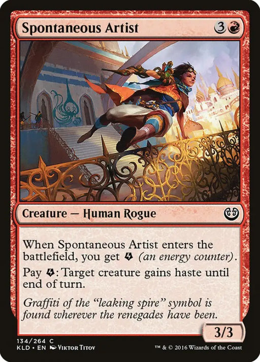 Spontaneous Artist [Kaladesh] - MTG Single