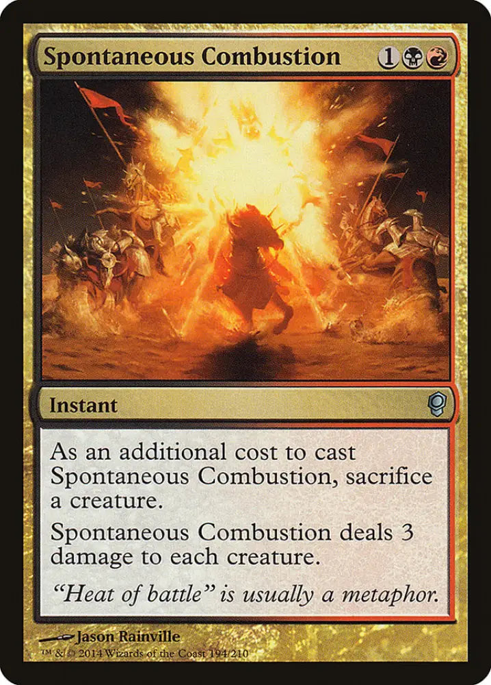 Spontaneous Combustion [Conspiracy] - MTG Single