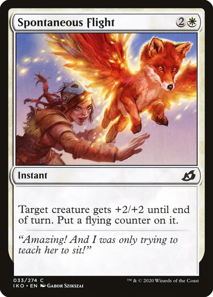 Spontaneous Flight [Ikoria: Lair of Behemoths] - MTG Single
