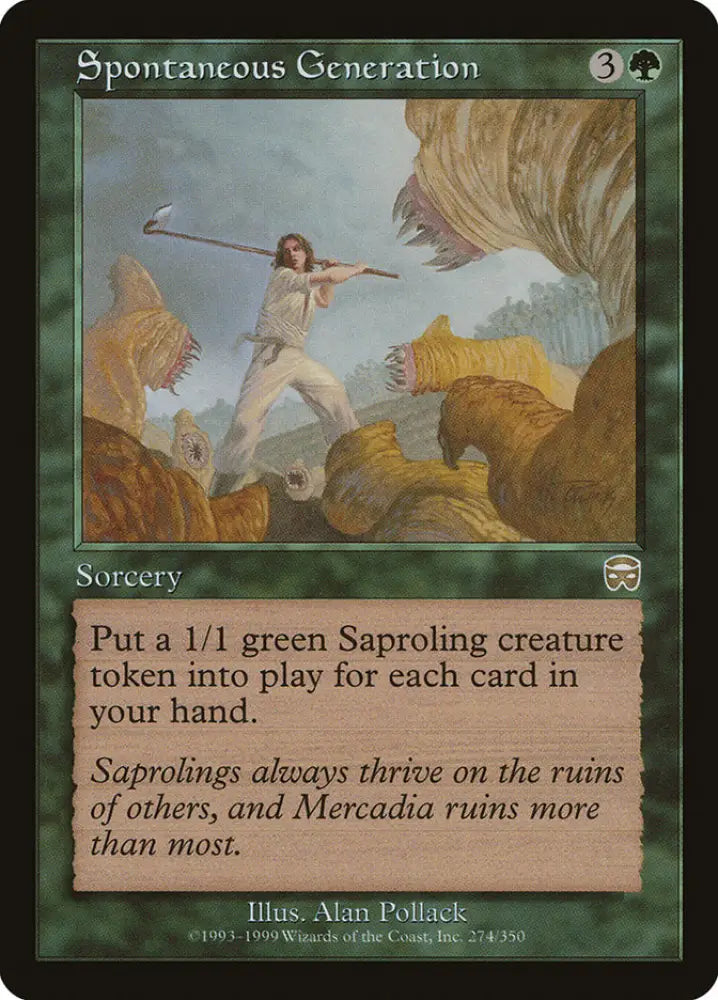 Spontaneous Generation [Mercadian Masques] - MTG Single