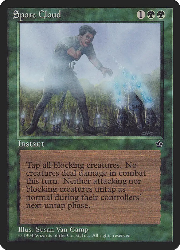 Spore Cloud (Susan Van Camp) [Fallen Empires] - MTG Single