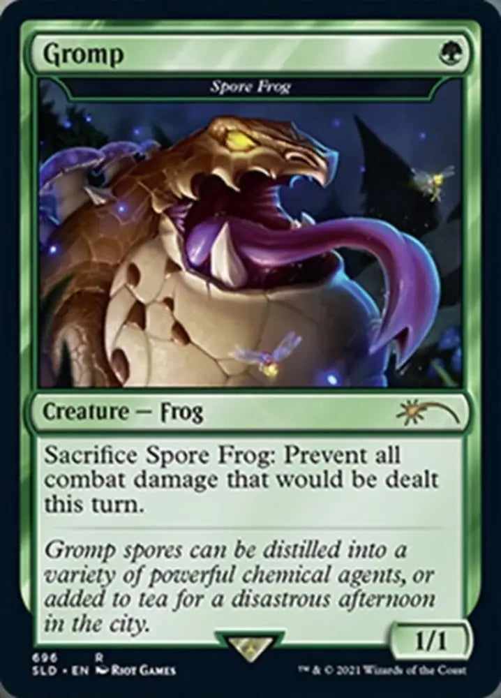 Spore Frog - Gromp [Secret Lair Drop Promos] - MTG Single