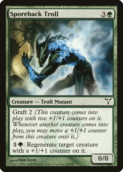 Sporeback Troll [Dissension] - MTG Single