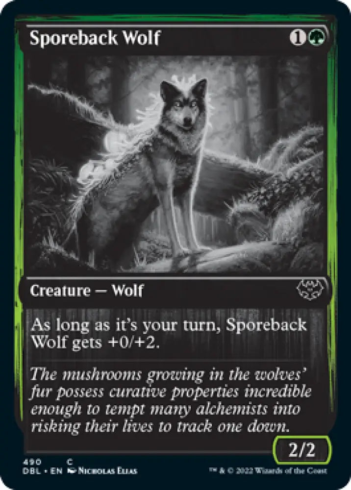 Sporeback Wolf [Innistrad: Double Feature] - MTG Single