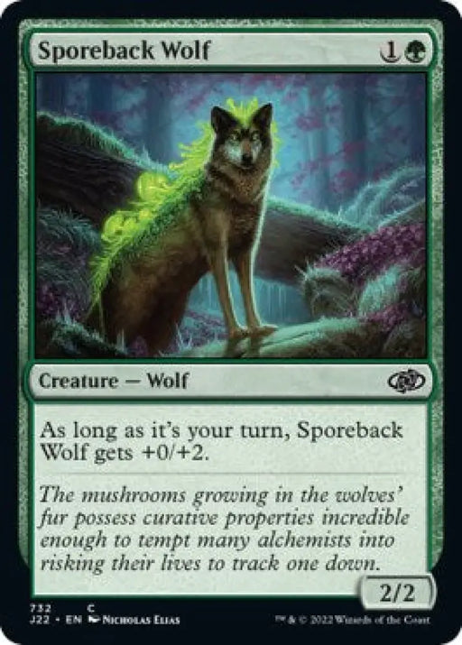 Sporeback Wolf [Jumpstart 2022] - MTG Single