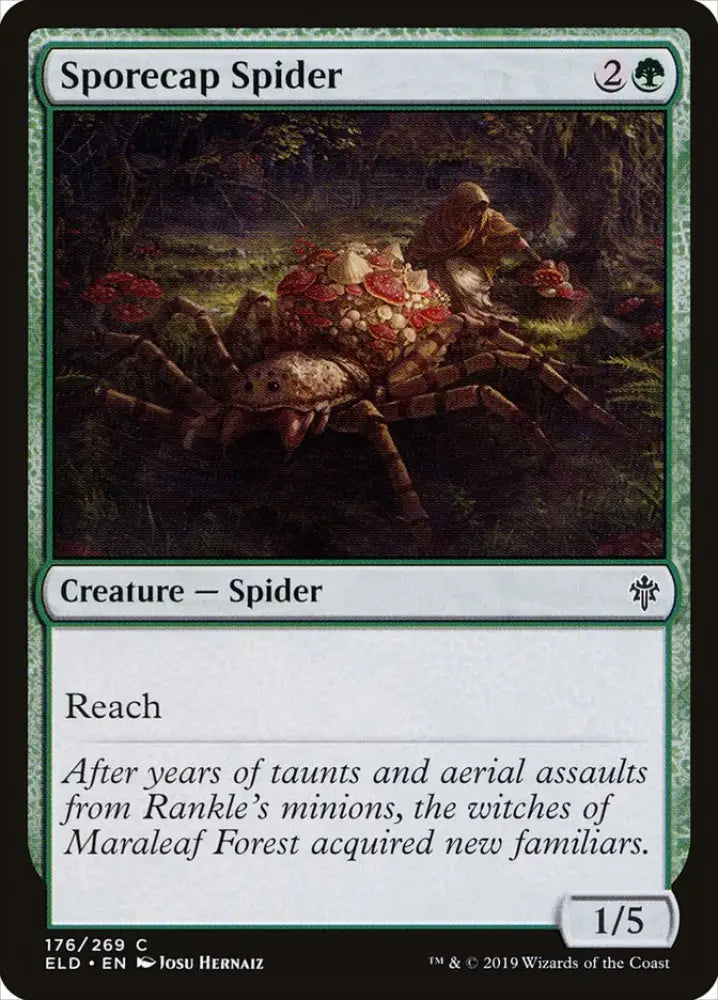Sporecap Spider [Throne of Eldraine] - MTG Single