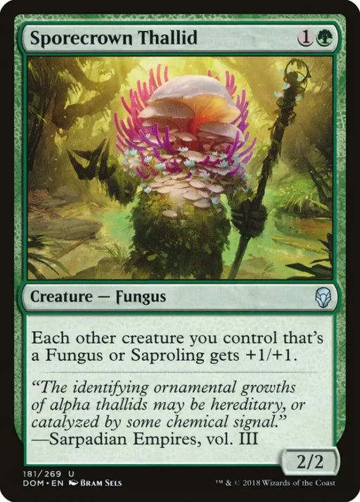 Sporecrown Thallid [Dominaria] - MTG Single