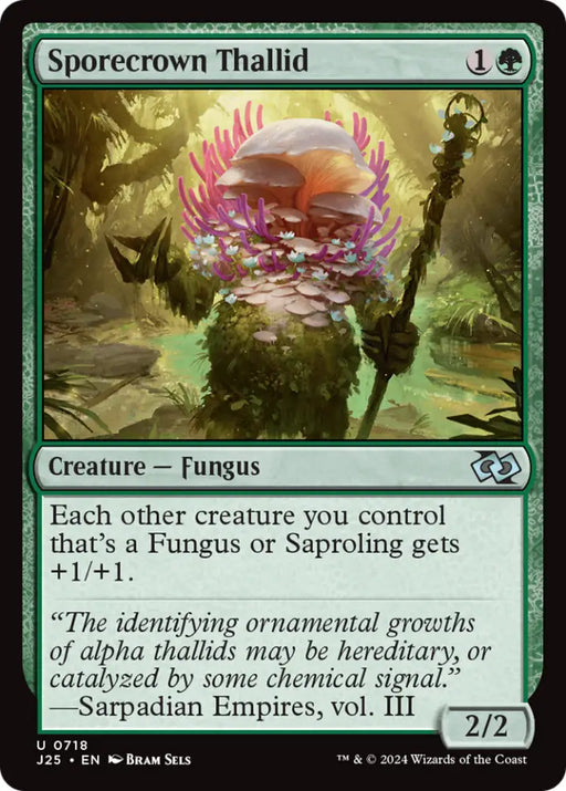 Sporecrown Thallid [Foundations Jumpstart] - MTG Single