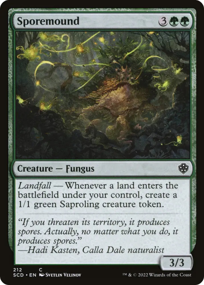 Sporemound [Starter Commander Decks] - MTG Single