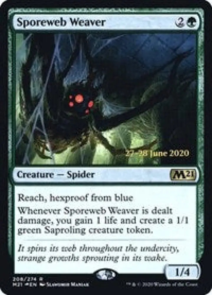 Sporeweb Weaver (208) [Prerelease Cards]