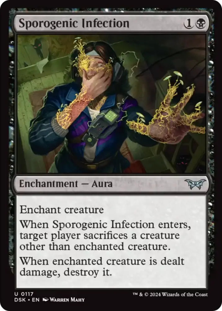 Sporogenic Infection [Duskmourn: House of Horror] - MTG Single