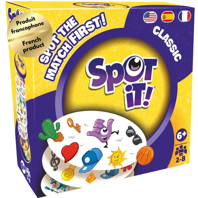 Spot It! - Classic - Box-Eco - Rebrand (ML) - Board Games