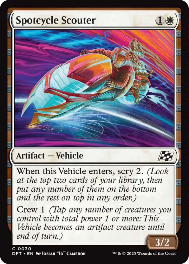 Spotcycle Scouter [Aetherdrift] - MTG Single