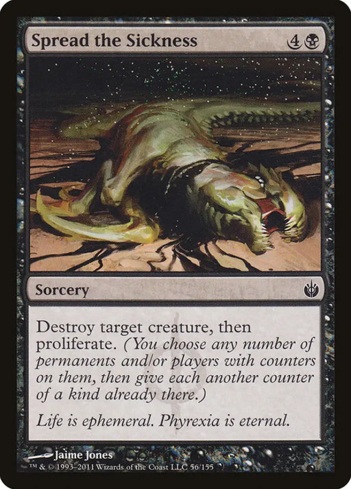 Spread the Sickness [Mirrodin Besieged] - MTG Single
